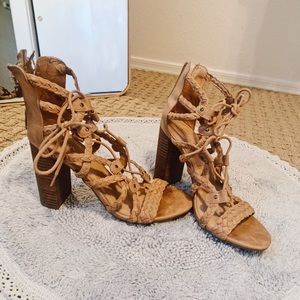 Lace Up Heels